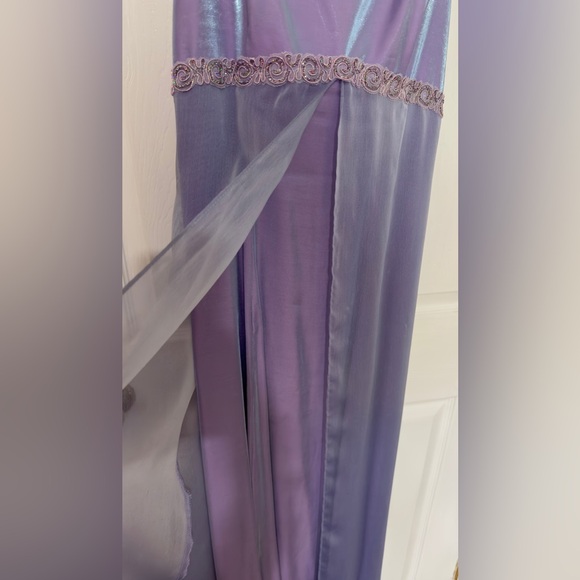 Lilac Y2K Prom Dress - Picture 3 of 6